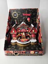 FAO Schwarz Holiday Classic Musical Santas Workshop Animated Christmas Village  picture