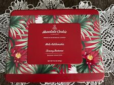 Honolulu Cookie Company Empty Red Gift Tin Mele Kalikimaka Tommy Bahama Holiday picture