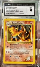 BLAINE’S CHARIZARD - Error Fighting Symbol - Gym Challenge - ENG - 2000 picture