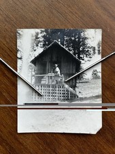 Antique 1919 Wooden Cabin at Big Bear Lake California Camping Photo picture