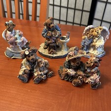 Boyds Bears & Friends - Bears With Children - The Bearstone Collection-5 Figures picture