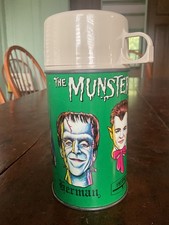 VINTAGE THE MUNSTERS THERMOS NO LUNCHBOX picture