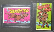 1970 Paul’s Ice Cream Scooby Doo Rookie Stickers x 2 picture