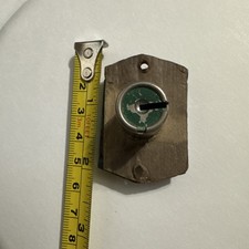 antique mortise lock was manufactured by the National Lock Company N.L. Co. picture