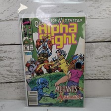 Marvel Comics Alpha Flight #82 1990 Vol. 1 Vintage Comic Book Sleeved Boarded picture