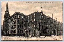 St. Joseph's Convent Academy Wheeling West Virginia Postcard picture