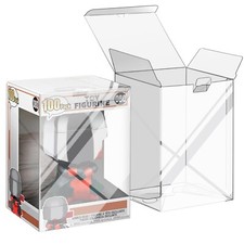 100 Pack Protectors Case Compatible with Funko- 4
