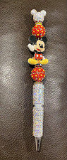 Disney Mickey Mouse Themed Rhinestone Silver Pen picture