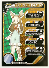 CARD POKEMON POKEDEX EF VOL. III #T16 JASMINE TRAINER 2022 Johto PERU TCG FOIL picture