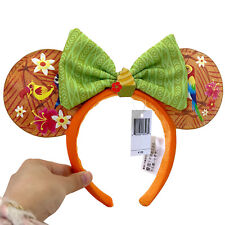 DisneyParks Enchanted Tiki Room Birds Minnie Mouse Bow Ears Mickey'Headband Ears picture
