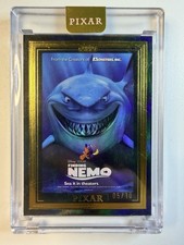 2025 Topps Pixar Gold Finding Nemo Wall Art Black /10 WA-5 Movie Poster  📈💫 picture