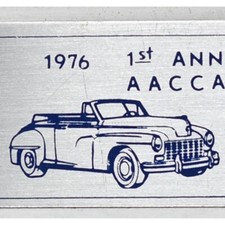 1976 AACCA Fall Ark-La-Tex Antique Classic Car Show Shreveport Caddo Parish LA picture