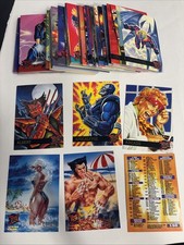 Vintage 1995 Fleer Ultra Marvel X-Men Cards 1-150 Complete Base Card Set picture