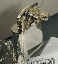 Colibri oil lighter antique silver mirror engine tongue picture