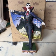 Stunning Jim Shore “Love At First Bite” Dracula/Vampire Figurine With Box picture