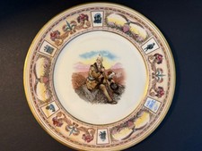 Daniel Boone Hotel Charleston WV 11” Service Plate Lamberton Scammell Vintage picture