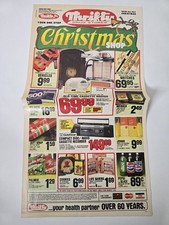 1989 Thrifty Drug Christmas Circular Sony Audio Cameras Toys Gifts 6 Pages picture