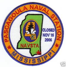 US NAVY BASE PATCH, PASCAGOULA NAVAL STATION, MISSISSIPPI Y picture