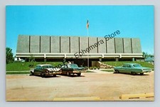 Postcard Clinton County City Law Enforcement Center Completed 1970 Civil Defense picture