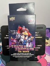 2026 Upper Deck Transformers The Movie Special Edition Hanger Box New Sealed picture
