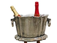 Vintage ICE BUCKET Planter Wine Cooler BOLLINGER FOR WINNERS ONLY Wine Cooler picture