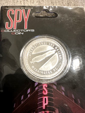 International Spy Museum Challenge Coin Silver Washington DC Souvenir Sealed New picture