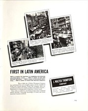 J Walter Thompson Co Market, Product And Media Research 1941 Vtg Mag Print Ad picture