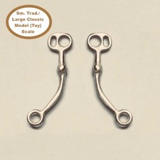 HORSING AROUND Small Traditional/Large Classic 1:10 Scale WESTERN TOM THUMB BIT picture