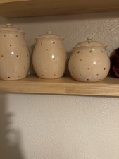 Temptations 3 Piece Canister & Tea Set picture