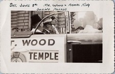 Vintage Photo  Shriners  Club Parade Admiral King picture