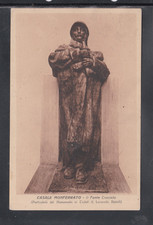 Postcard Casale Monferrato the Crusader Fante Monument Fallen AF1553 picture