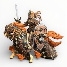 PAPO 38984 Dark Spider Warrior Knight with Horse 2011 - RETIRED picture