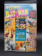 Giant Batman Annual No.2 1962 Comic Book VG Condition Collectible DC Comics Vint picture