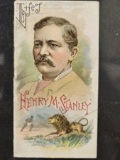 1888 DUKE & SONS, N79 HISTORY OF POOR BOYS: HENRY M. STANLEY (NEAR MINT) picture
