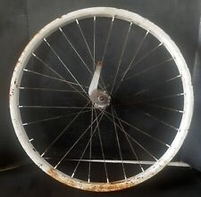 Vintage 50s-era MW Hawthorne Bicycle Rear Rim 24 Inch Spokes picture