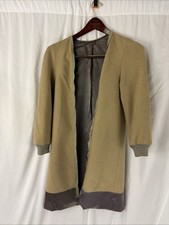 Vintage 1950s US Military Overcoat Liner Jacket - Mixed Crown & Waldes Zippers picture