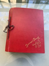 Vtg Family Scrapbook  Album  1940's  1950'S USA Americana Antique picture