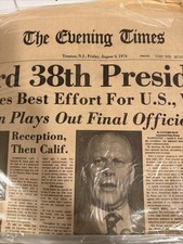The Evening Times: Ford 38th President picture