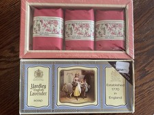 VTG (2) Boxes Yardley English Lavender Red Roses Perfumed Soap Made In England picture