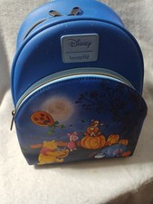 Loungefly Disney Winnie The Pooh Pumpkin Patch Mini Backpack New picture