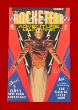 The Rocketeer Adventure Magazine #1 1988 Comico Dave Stevens Copper Age picture