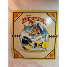 Vintage The Rocketeer Metal Tin Dave Stevens Kitchen Sink Press Disney 11.5