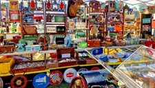 15 pound Box of New and Vintage items- BULK 98 picture