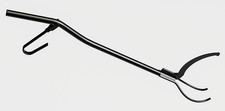 Fire Beauty Fireplace Log Grabber Steel Fire Tongs for Fire Pit Wood Stove picture