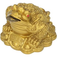 Chinese Luck Three Legged Frog, Money Frog Feng Shui for Prosperity Good Lucky picture