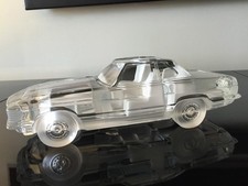 DAUM FRANCE CRYSTAL DAUM MERCEDES-BENZ 560 SL WITH ORIG BOX . RARE picture