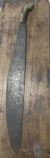 Antique Vintage Philippine Bolo Machete Blade Stamped P.G. picture