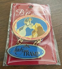Japan Exclusive Disney SWEET KISS Pin Collection - LADY & TRAMP LE10000 PP5450 picture