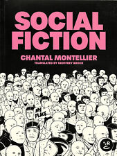 SOCIAL FICTION, 2023 graphic novel, Chantal Montellier, Geoffrey Brock 200 pages picture