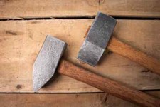 Blacksmith's cross peen hammer Straight Peen set of 2 pies, hand forged Hammer picture